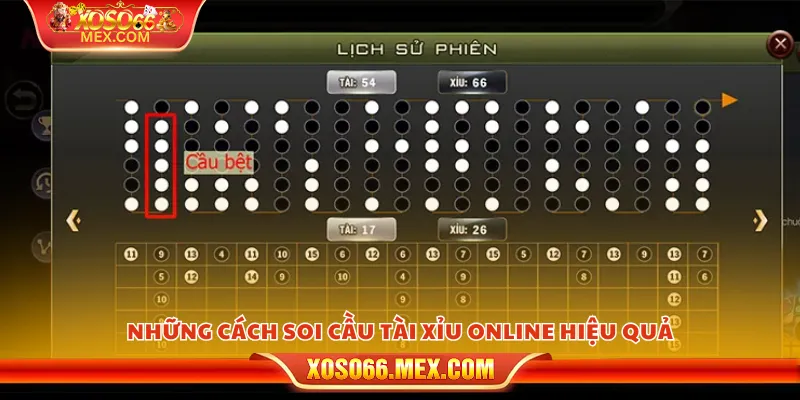 Soi cầu tài xỉu online – Mẹo bắt cầu chuẩn xác mỗi ván 4 Những cách soi cầu tài xỉu online hiệu quả